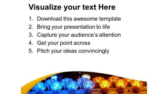 Light Bulb Abstract Background PowerPoint Templates Ppt Backgrounds For Slides 0613