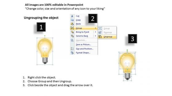Light Bulb Ppt Slides