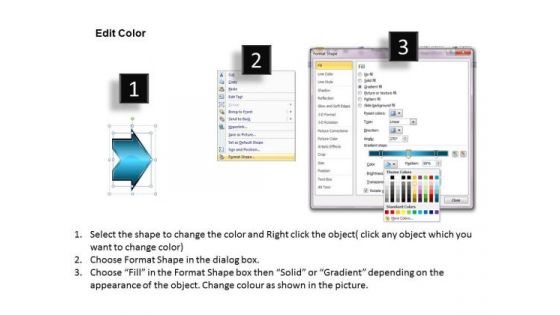 Linear Description Arrow 7 Stages What Is Flow Chart Used For PowerPoint Slides