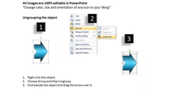 Linear Flow Arrow 4 Stages Ppt Charting Slides PowerPoint Templates