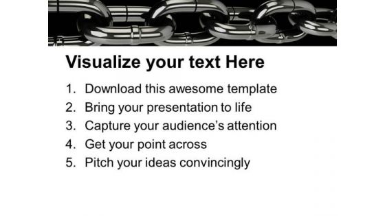 Links Of Chain Business PowerPoint Templates Ppt Backgrounds For Slides 1212