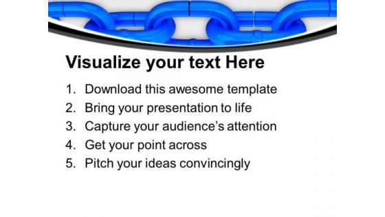 Links Of Chain Security PowerPoint Templates Ppt Backgrounds For Slides 1212