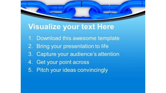 Links Of Chain Security PowerPoint Templates Ppt Backgrounds For Slides 1212
