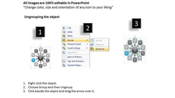 List Of 10 Characteristics For Business Flow Chart Ppt Gear PowerPoint Slides