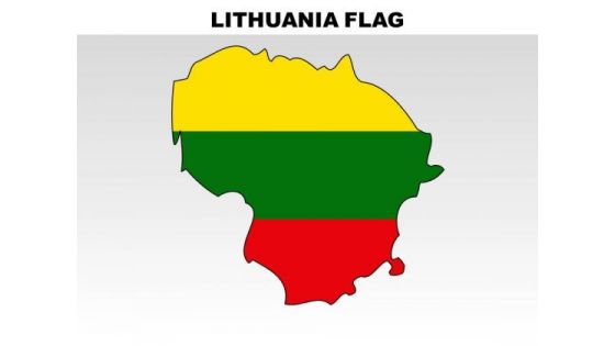 Lithuania Country PowerPoint Flags