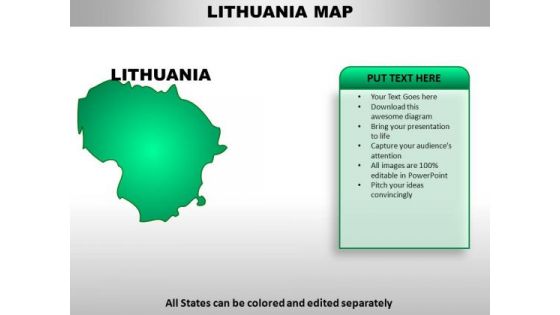 Lithuania PowerPoint Maps