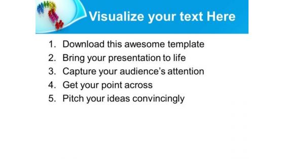 Live A Diverse World PowerPoint Templates Ppt Backgrounds For Slides 0513