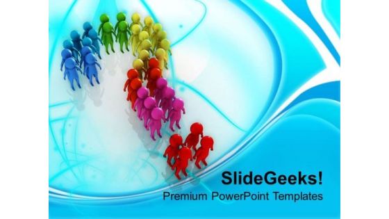 Live A Diverse World PowerPoint Templates Ppt Backgrounds For Slides 0513