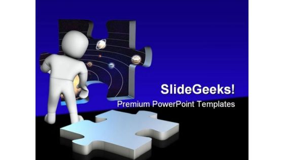 Look Into The Space Geographical PowerPoint Templates And PowerPoint Backgrounds 0411