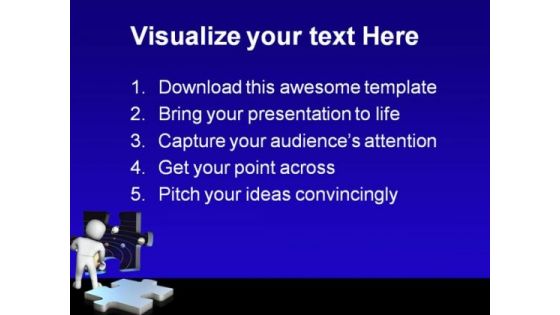 Look Into The Space Geographical PowerPoint Themes And PowerPoint Slides 0411