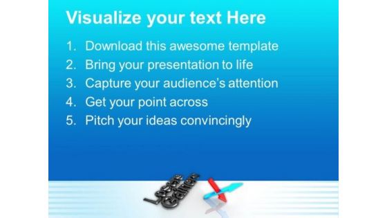 Losers Gainers Chart Arrows PowerPoint Templates And PowerPoint Themes 0912