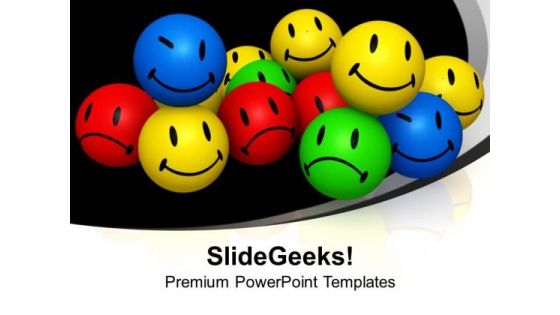 Lots Of Emotion Icons PowerPoint Templates And PowerPoint Themes 1112