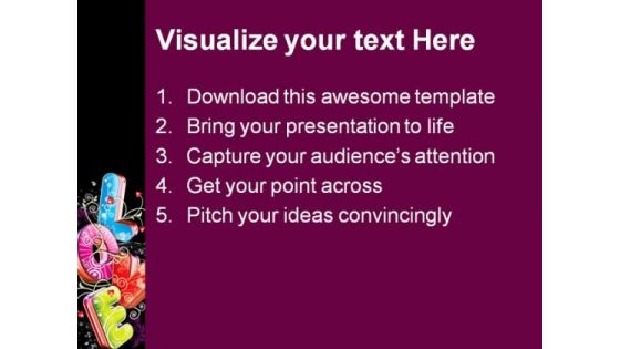 Love Card Symbol PowerPoint Themes And PowerPoint Slides 0411