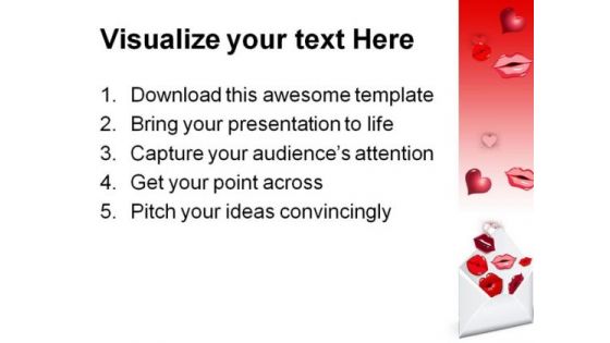 Love Mail Symbol PowerPoint Themes And PowerPoint Slides 0311
