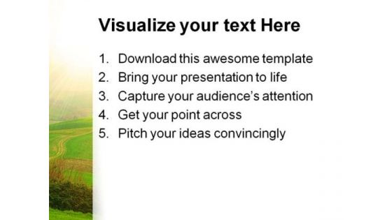 Luce Toscana Italy Nature PowerPoint Themes And PowerPoint Slides 0711