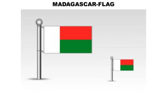 Madagascar Country PowerPoint Flags
