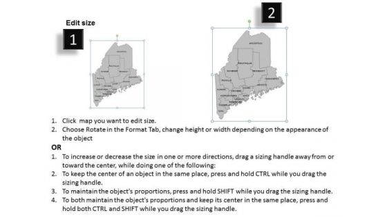 Maine PowerPoint Maps