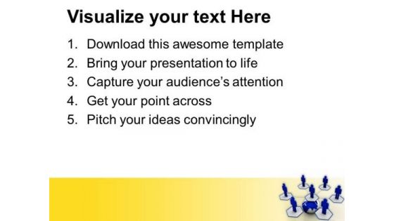 Maintain A Business Network PowerPoint Templates Ppt Backgrounds For Slides 0613
