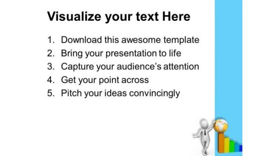 Maintain A Global Business Result Bar Graph PowerPoint Templates Ppt Backgrounds For Slides 0613