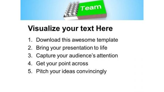 Maintain A Good Team For Support PowerPoint Templates Ppt Backgrounds For Slides 0713