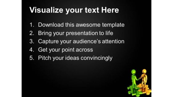 Maintain A Professional Relation PowerPoint Templates Ppt Backgrounds For Slides 0613