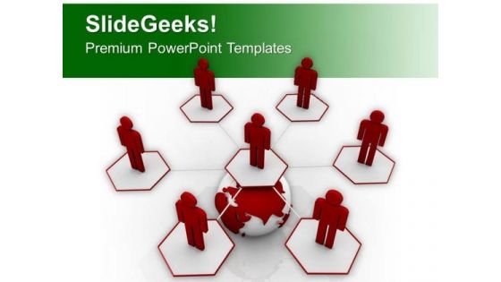 Maintain A Social Network PowerPoint Templates Ppt Backgrounds For Slides 0613