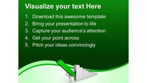 Maintain Business Growth Graph For Success PowerPoint Templates Ppt Backgrounds For Slides 0713