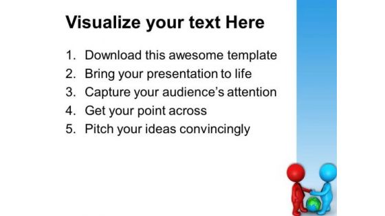 Maintain Global Relations For Growth PowerPoint Templates Ppt Backgrounds For Slides 0613