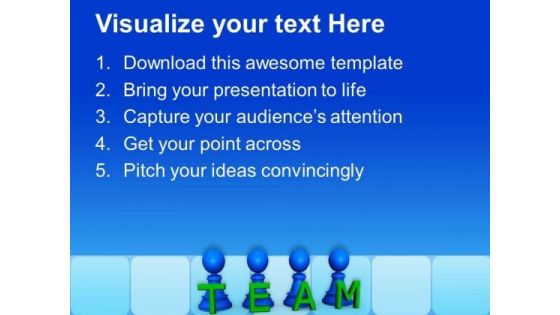 Maintain The Right Team PowerPoint Templates Ppt Backgrounds For Slides 0713