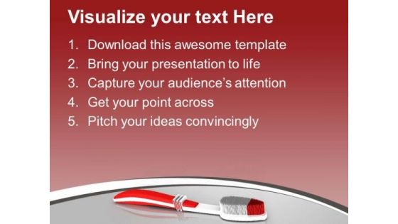 Maintain Your Oral Hygiene PowerPoint Templates Ppt Backgrounds For Slides 0613