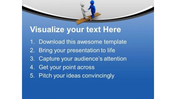 Make A Balance In Contract PowerPoint Templates Ppt Backgrounds For Slides 0613