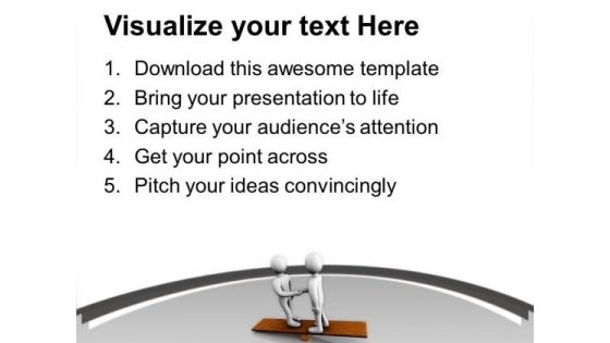 Make A Balance Relations With Clients PowerPoint Templates Ppt Backgrounds For Slides 0613