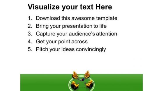 Make A Bar Graph Of Results For Meetings PowerPoint Templates Ppt Backgrounds For Slides 0713