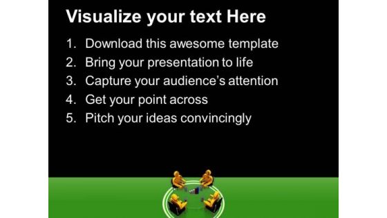 Make A Bar Graph Of Results For Meetings PowerPoint Templates Ppt Backgrounds For Slides 0713
