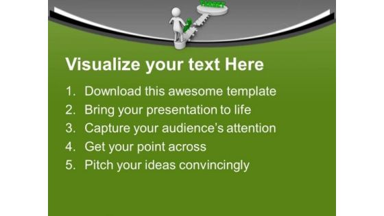 Make A Bridge For Achieving Target PowerPoint Templates Ppt Backgrounds For Slides 0713