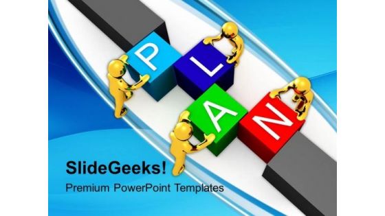 Make A Business Plan For Growth PowerPoint Templates Ppt Backgrounds For Slides 0613