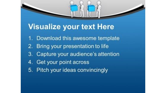 Make A Chain For Work Flow PowerPoint Templates Ppt Backgrounds For Slides 0613