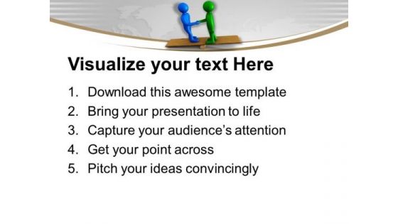 Make A Contract With Clients PowerPoint Templates Ppt Backgrounds For Slides 0613