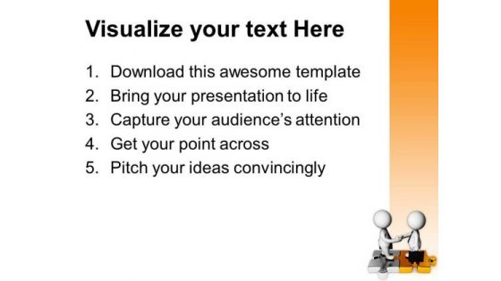 Make A Deal In Business PowerPoint Templates Ppt Backgrounds For Slides 0513