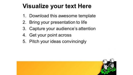 Make A Deal With Business Person PowerPoint Templates Ppt Backgrounds For Slides 0613