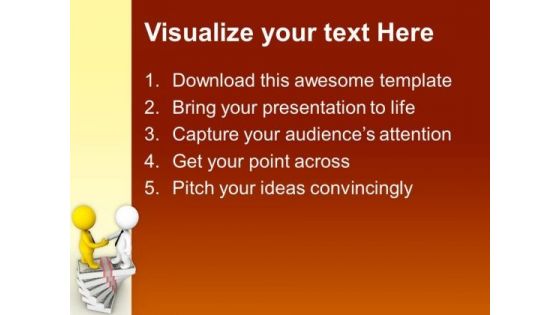 Make A Financial Deal PowerPoint Templates Ppt Backgrounds For Slides 0613