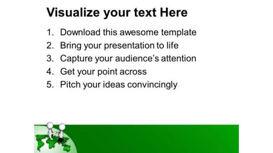 Make A Global Deal For Business PowerPoint Templates Ppt Backgrounds For Slides 0513