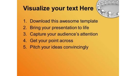 Make A Good Circle For Business Marketing PowerPoint Templates Ppt Backgrounds For Slides 0613