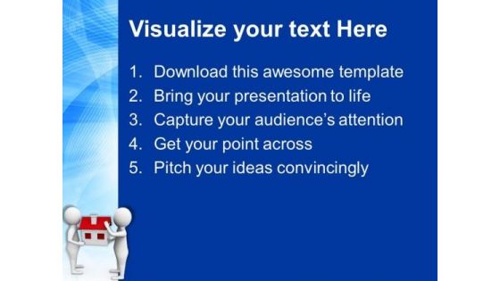 Make A Good Home For Your Customers PowerPoint Templates Ppt Backgrounds For Slides 0713