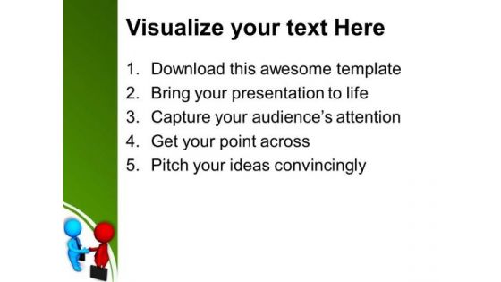 Make A Good Relation For Business PowerPoint Templates Ppt Backgrounds For Slides 0613