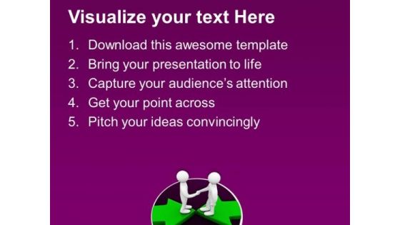 Make A Good Relation PowerPoint Templates Ppt Backgrounds For Slides 0713
