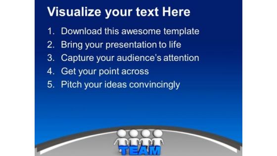 Make A Good Team PowerPoint Templates Ppt Backgrounds For Slides 0613