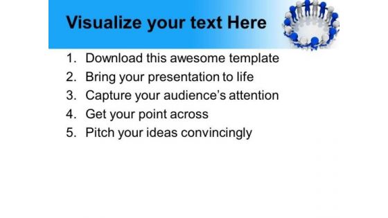 Make A Great Team For Better Future PowerPoint Templates Ppt Backgrounds For Slides 0713