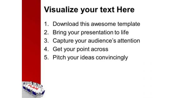 Make A Plan For Business PowerPoint Templates Ppt Backgrounds For Slides 0513