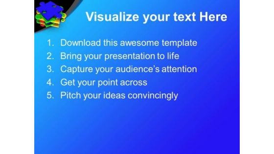 Make A Stack Of Puzzle PowerPoint Templates Ppt Backgrounds For Slides 0613
